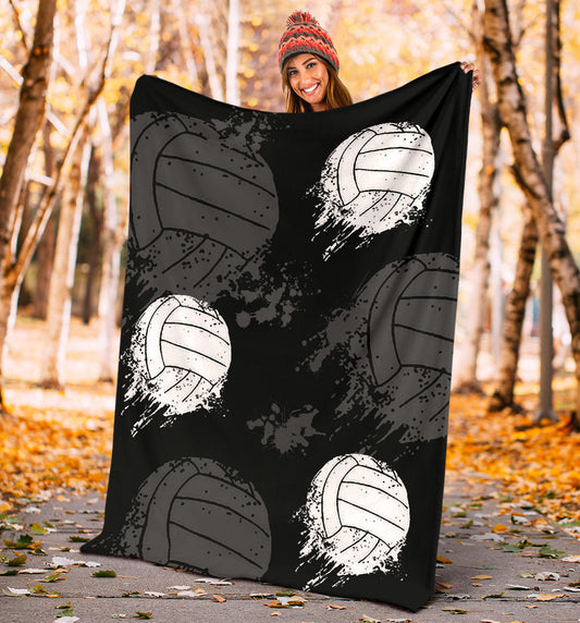 Abstract Volleyball Blanket