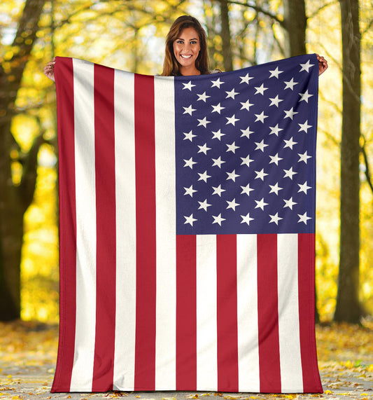 American Flag USA Blanket