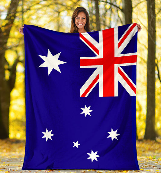 Australian Flag Blanket