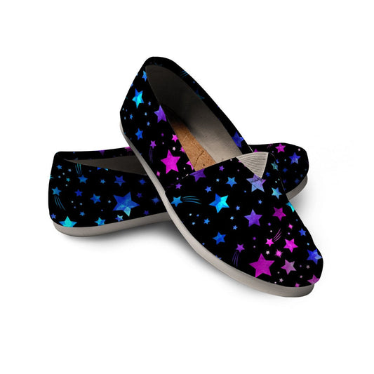 Pink & Purple Stars Casual Shoes