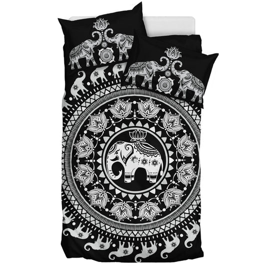 Elephant Mandala - Bedding Set