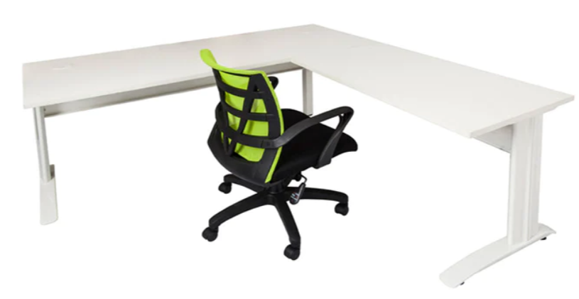 L-shaped desks