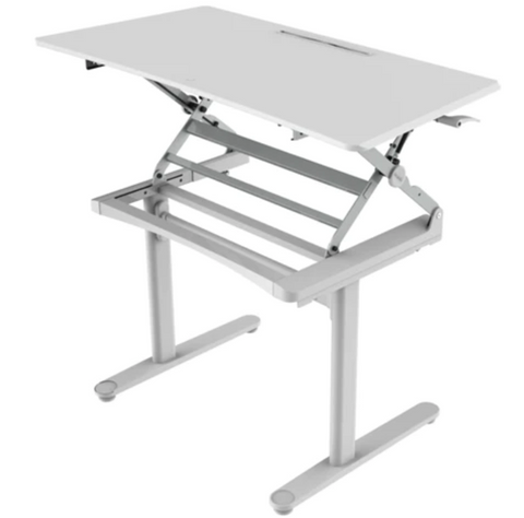 Rapidline Surge Height Adjustable Sit Stand Computer Desk