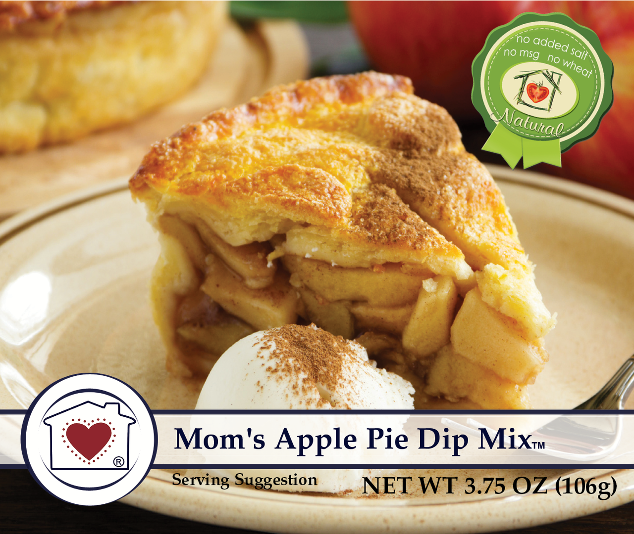 Mom's Apple Pie Dip Mix - Sample