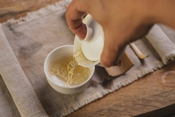 Pu-Erh Aufguss im Gaiwan