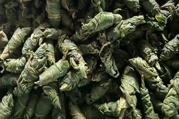 Hand-rolled white tea