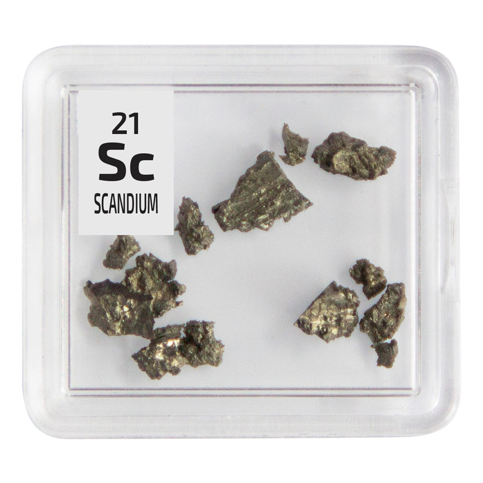 Scandium Pieces Periodic Element Tile