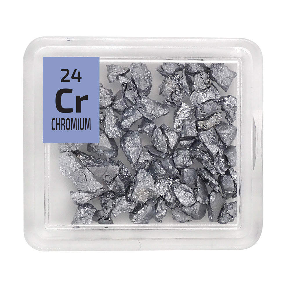 Chromium Grains Periodic Element Tile