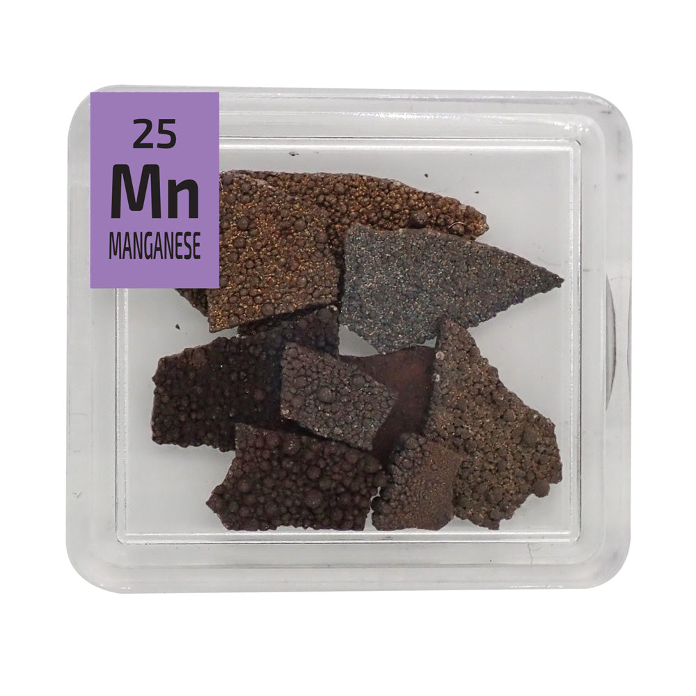 Manganese Pieces Periodic Element Tile