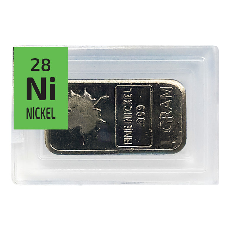 Nickel Maple Ingot Periodic Element Tile