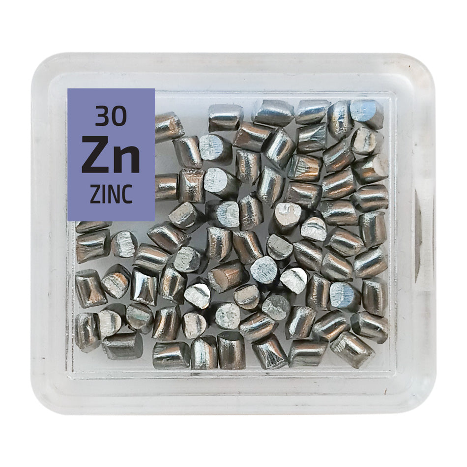 Zinc Pellets Periodic Element Tile