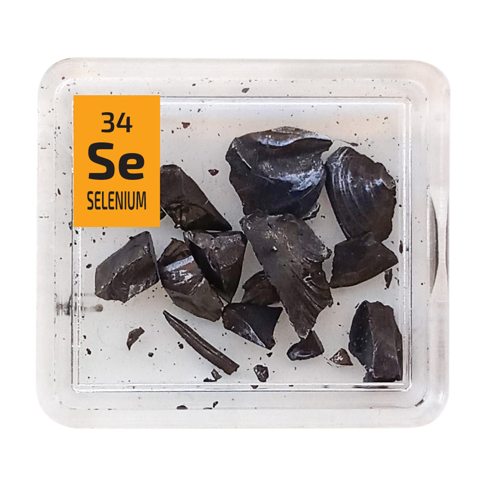 Selenium Crystal Periodic Element Tile