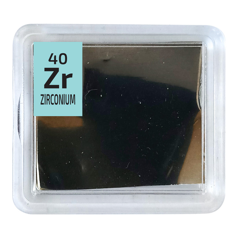 Zirconium Foil Periodic Element Tile