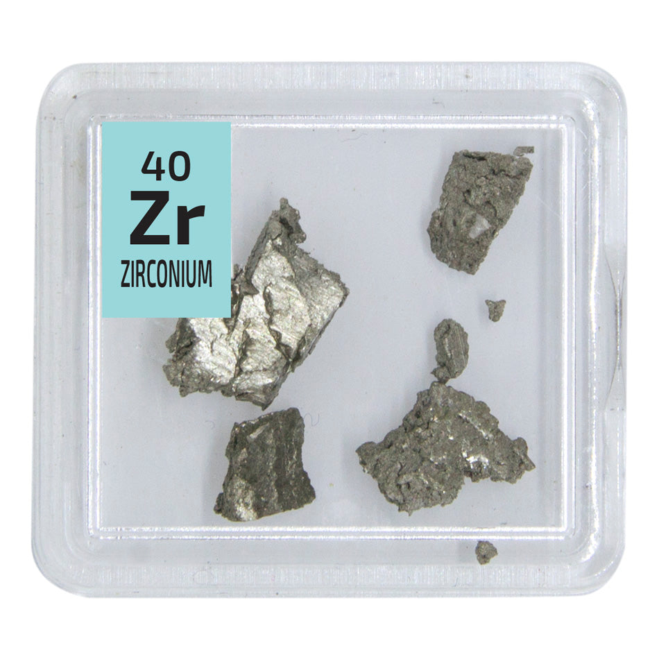 Zirconium Pieces Periodic Element Tile