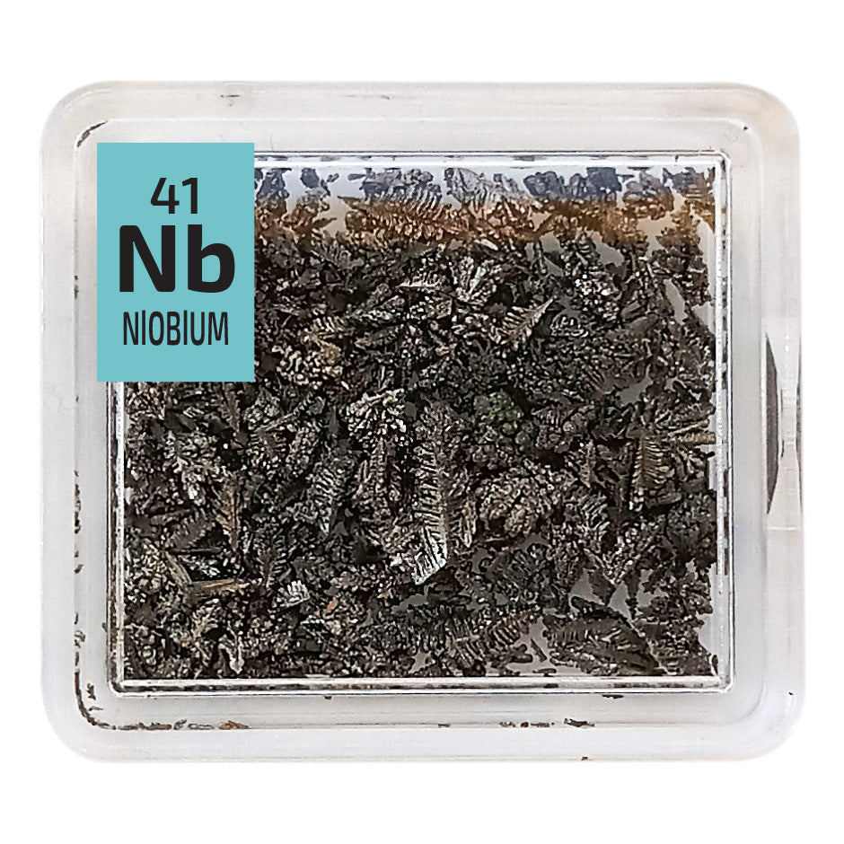 Niobium Crystals Periodic Element Tile