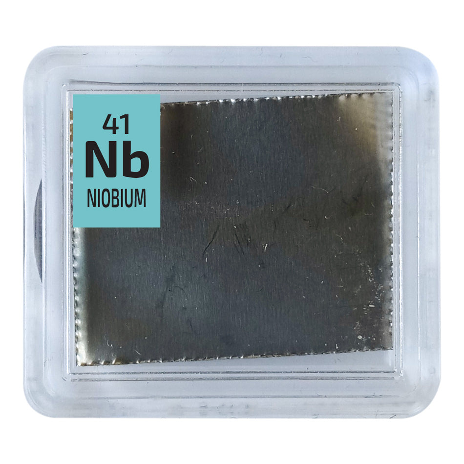 Niobium Foil Periodic Element Tile