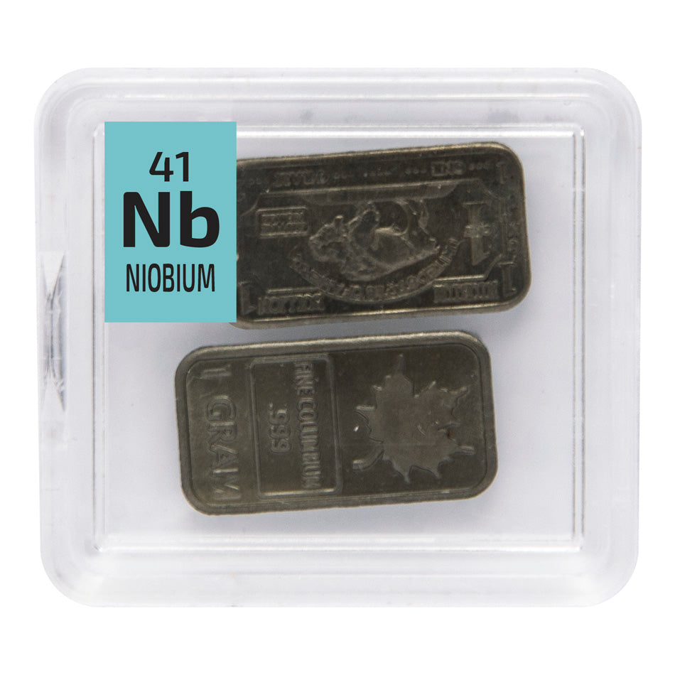 Niobium Maple Ingots Periodic Element Tile