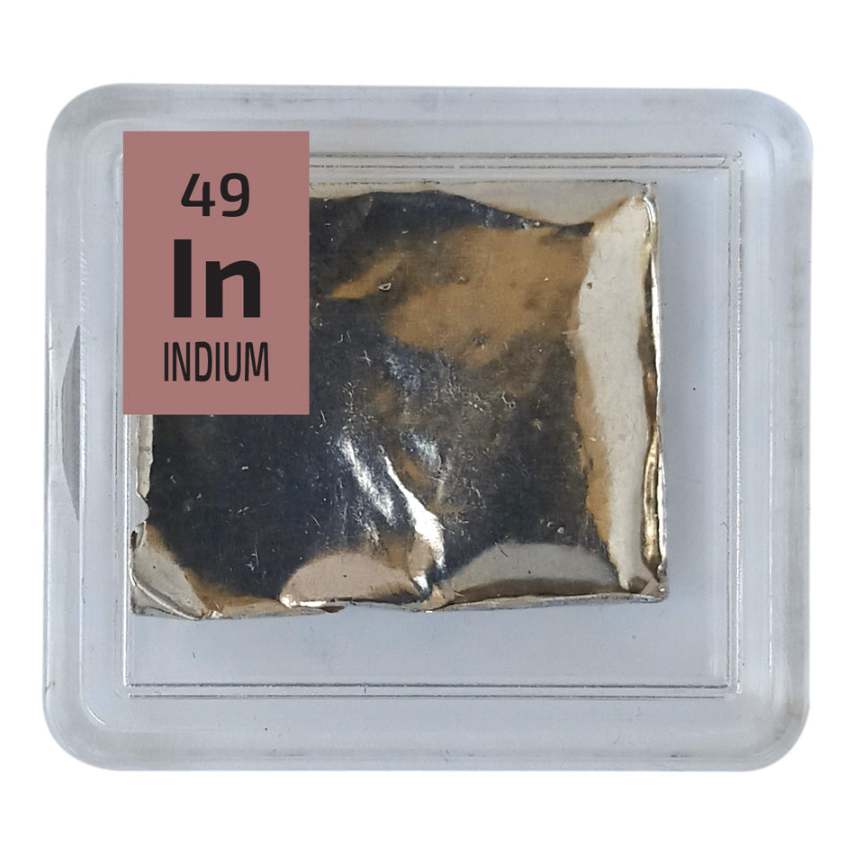 Indium Foil Periodic Element Tile