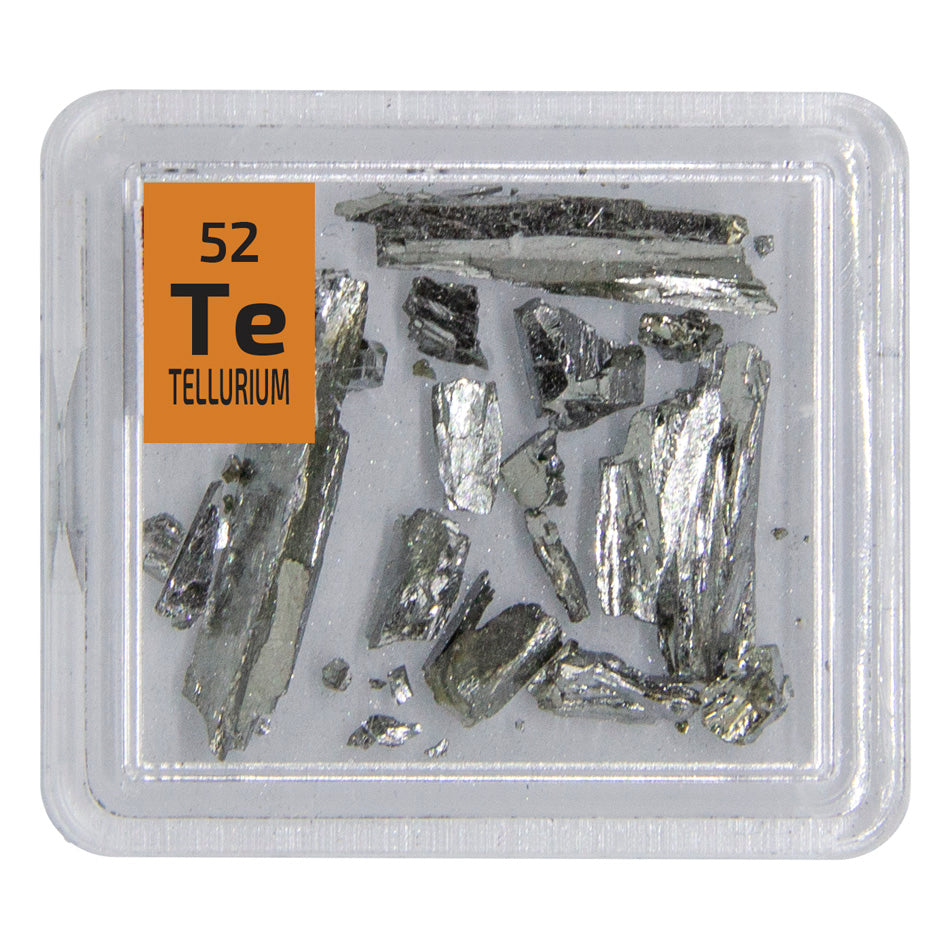 Tellurium Pieces Periodic Element Tile