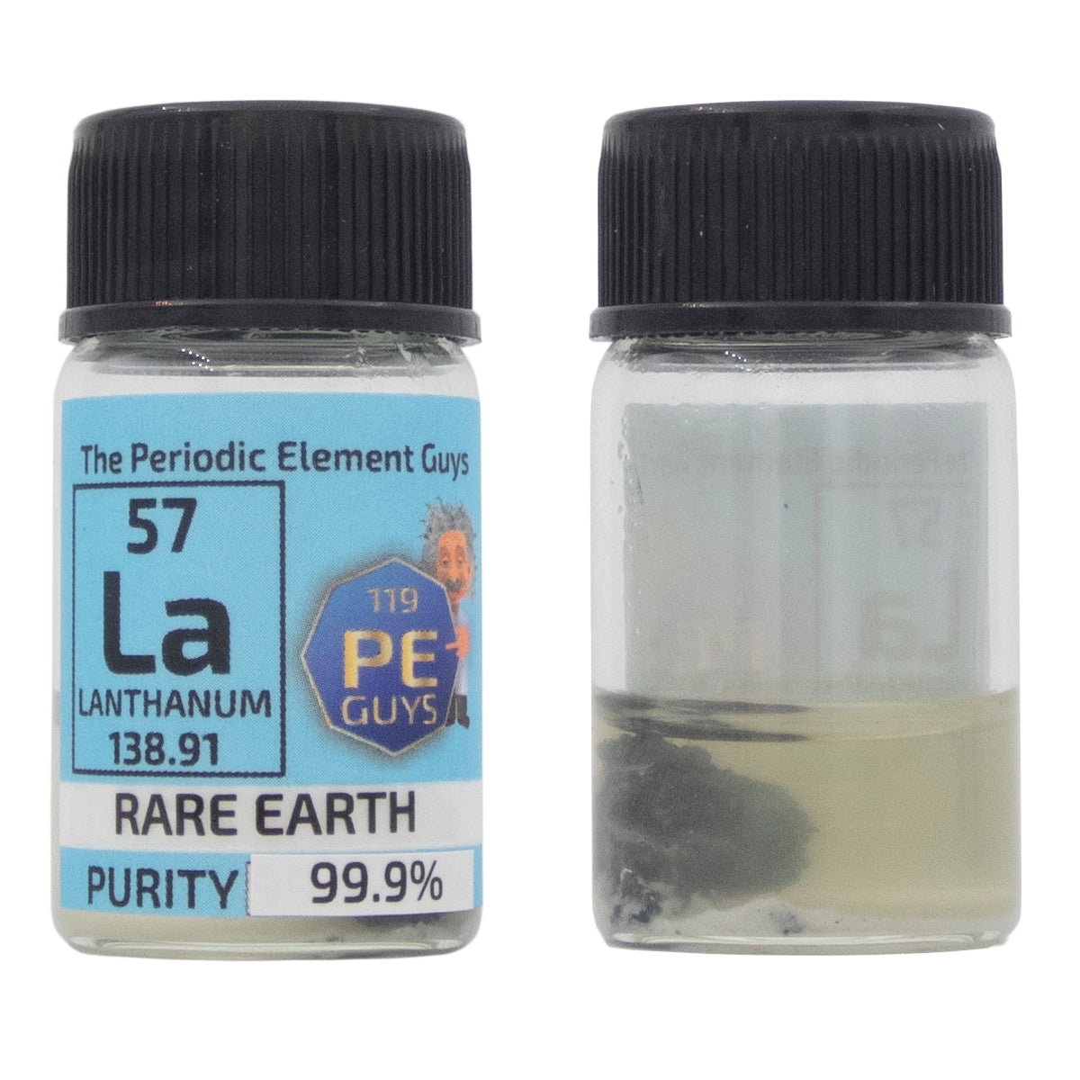 Lanthanum Rare Earth Element Sample - 2g Pieces - Purity: 99.9%