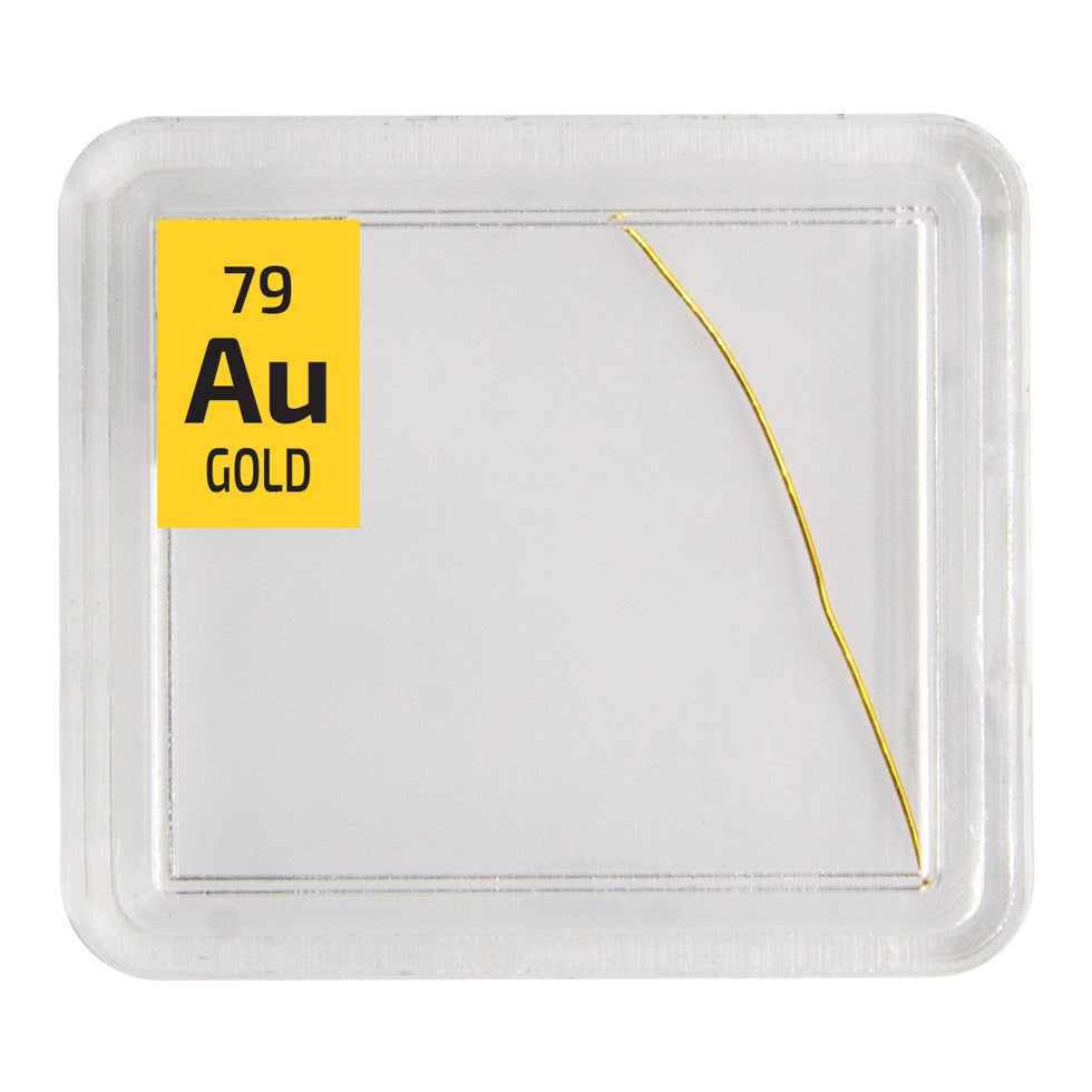 Gold Wire Periodic Element Tile