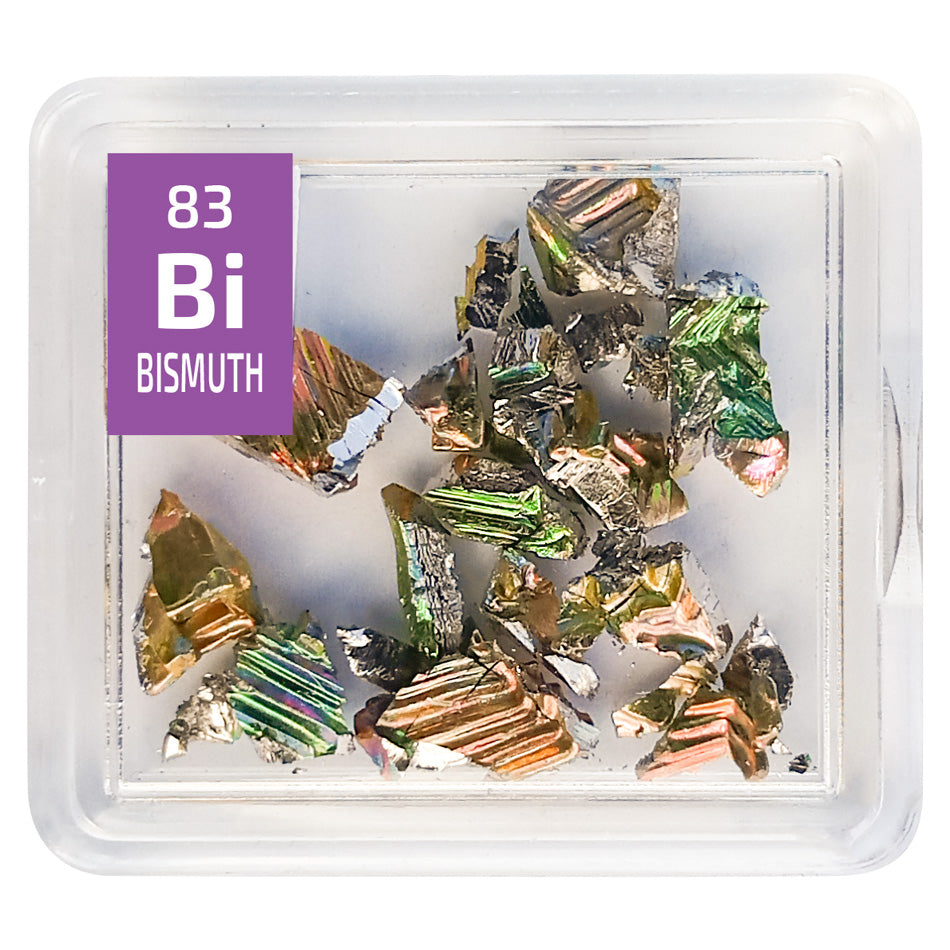 Bismuth Crystals Periodic Element Tile