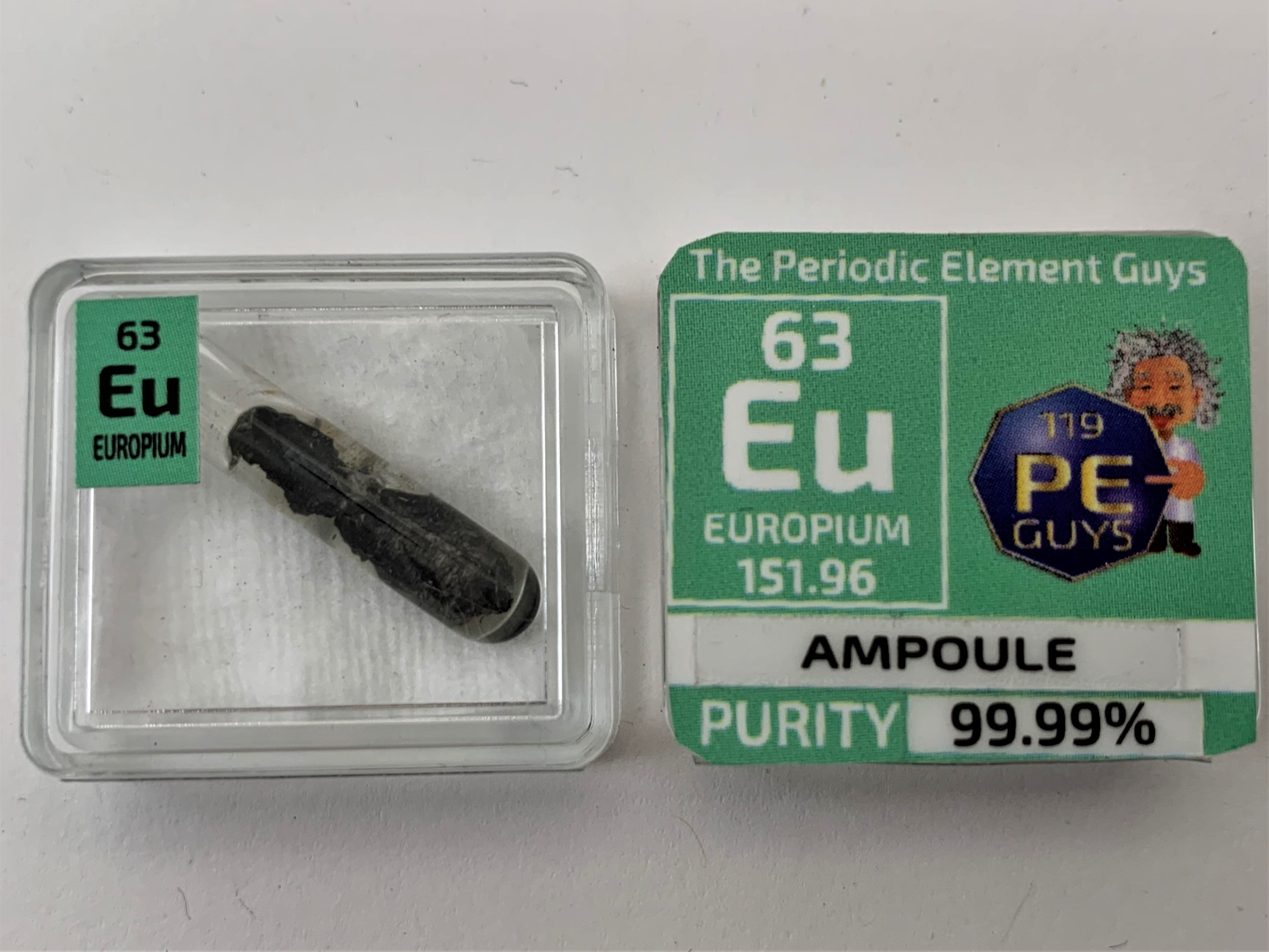 Europium Ampoule Periodic Element Tile