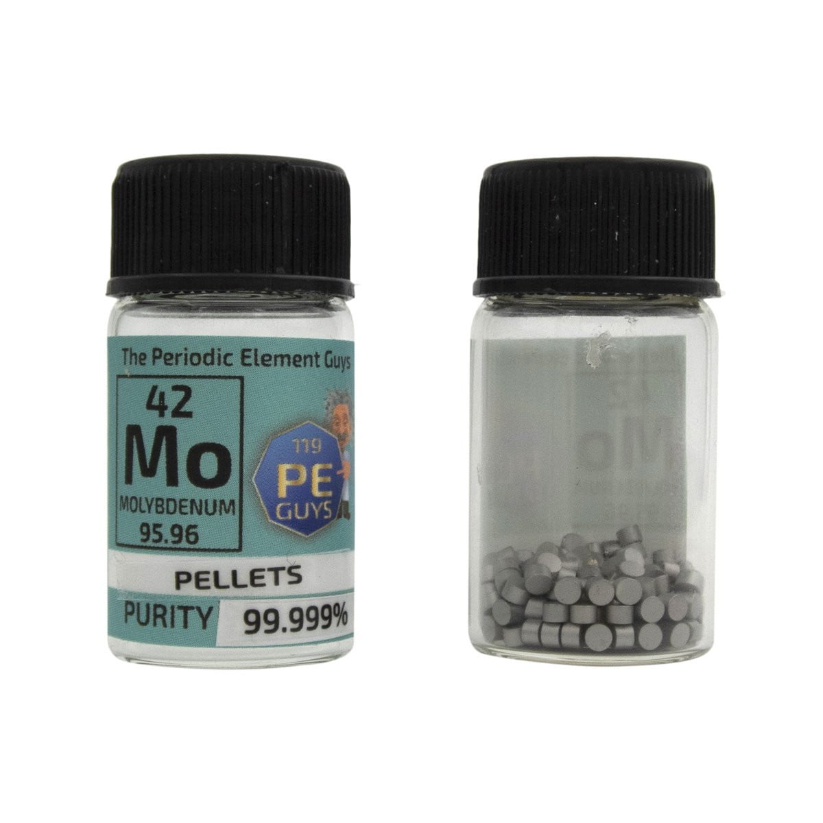 Molybdenum Metal Element Sample - 10g Pellets - Purity: 99.99%