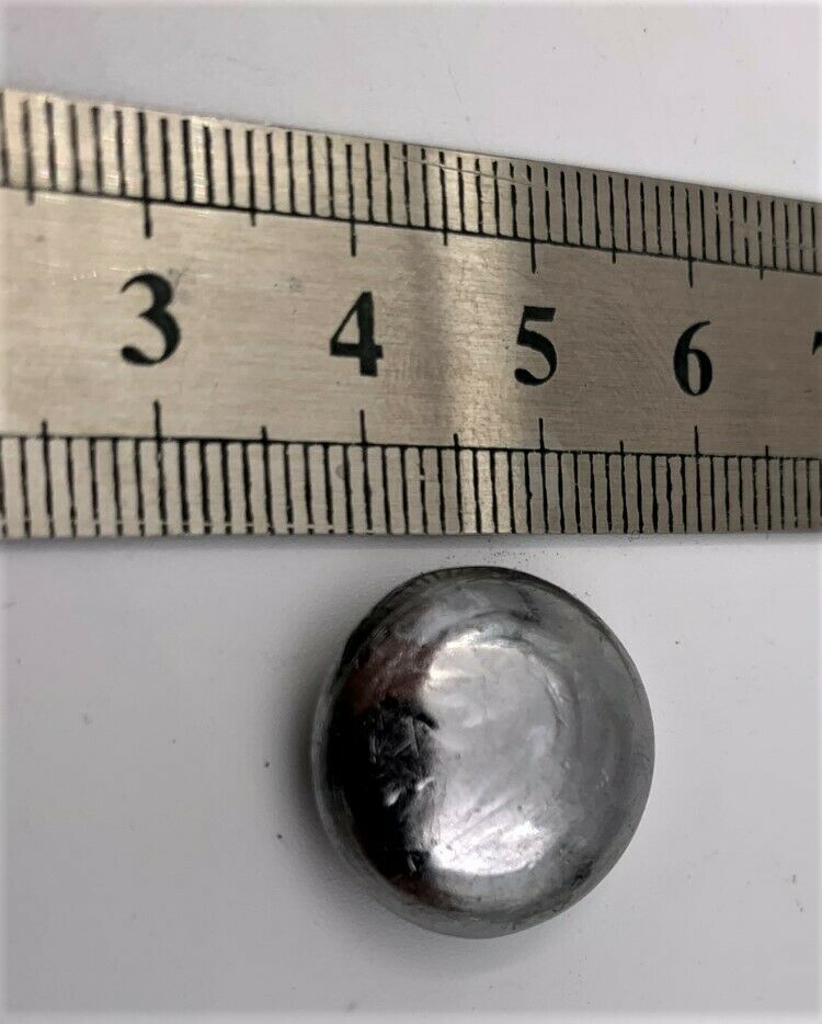 Rhenium Arc Melted 1 Troy Oz Metal Pellet Bead