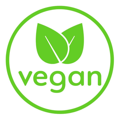 A vegan seal used on beauty products