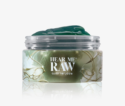 HEAR ME RAW x Quarterjade The Brightener with Chlorophyll+ Oxygenating Rinse-Off Mask