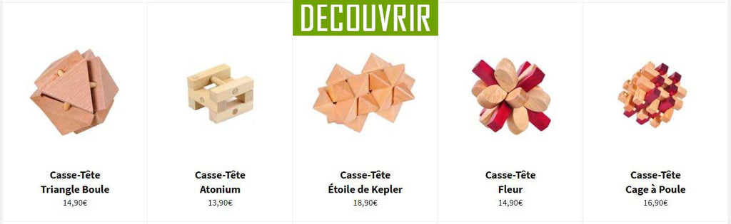 Puzzle cube casse tete - Travailler ses méninges et sa patience