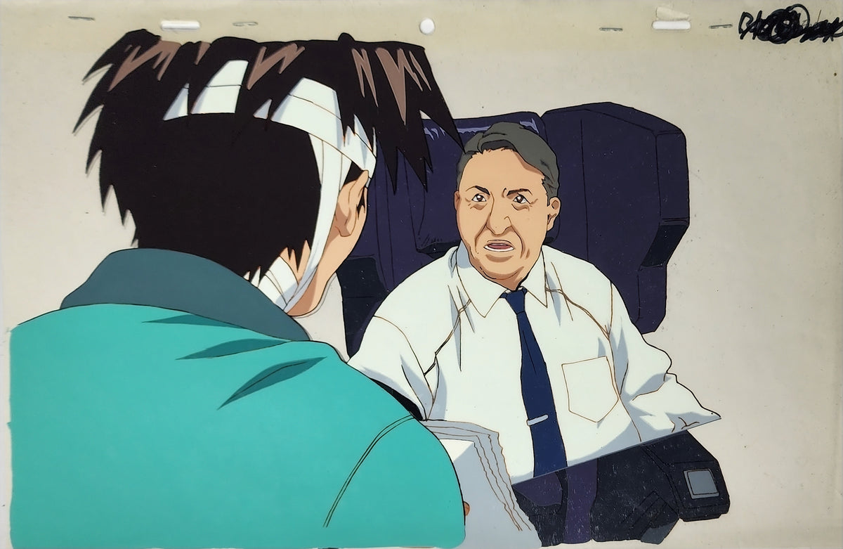 How the Anime IsWas Made production cels and sketches