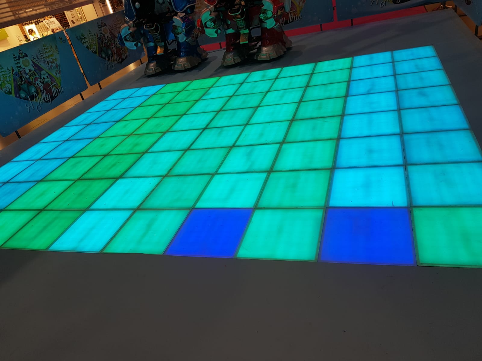 led floor