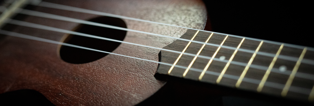 Close-up of Kala ukulele