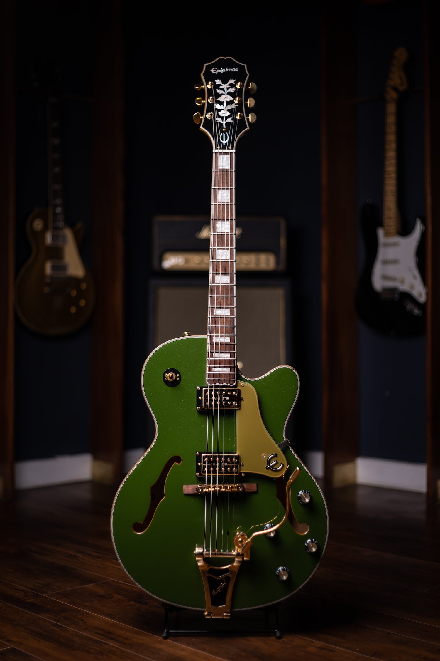 Epiphone Emperor Swingster Electric Guitar - Forest Green Metallic