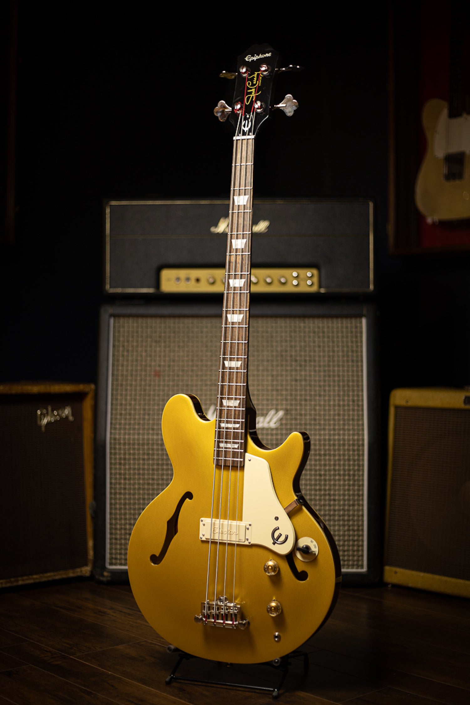 Epiphone Jack Casady Signature Bass - Metallic Gold