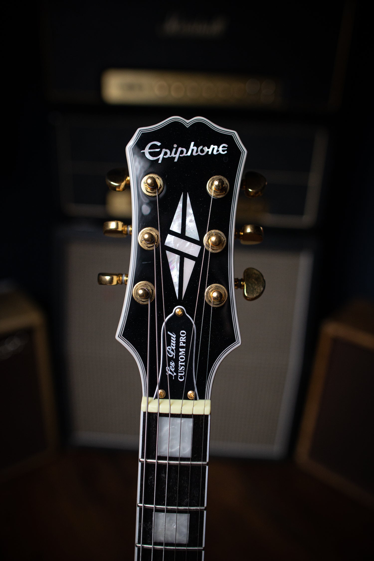 Oplossen erfgoed Inferieur Epiphone Les Paul Custom Pro Electric Guitar - Alpine White – Walt Grace  Vintage
