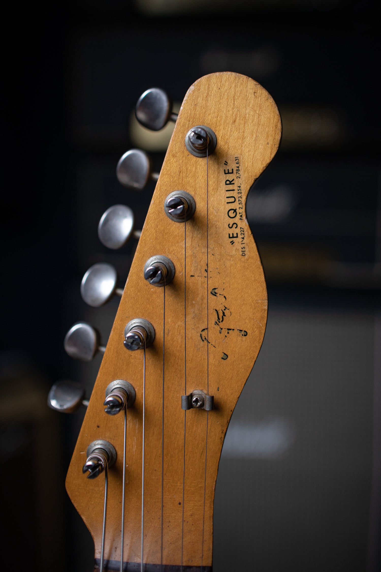 fender esquire headstock