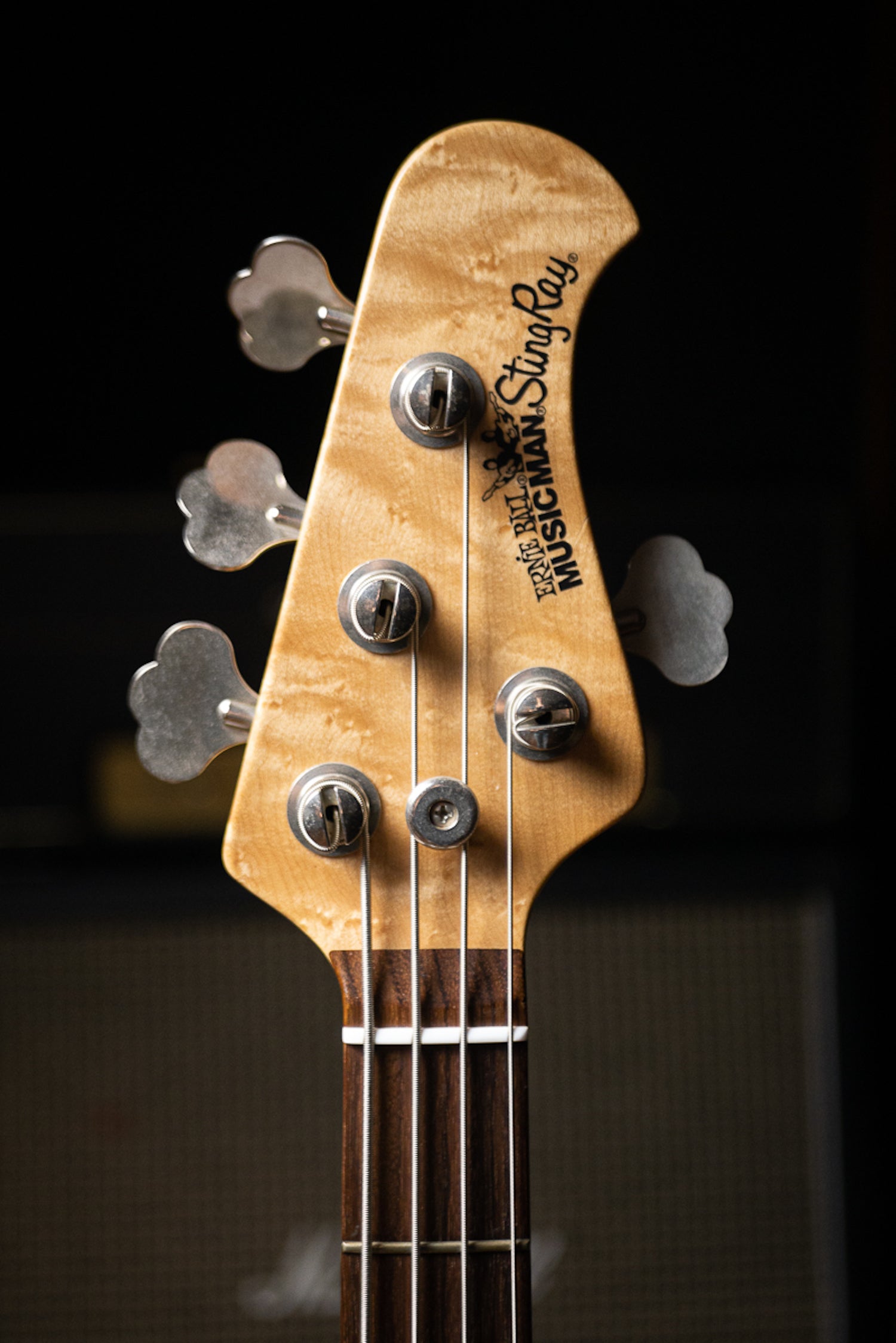 1993 Musicman Stingray 4 String Electric Bass - Natural – Walt
