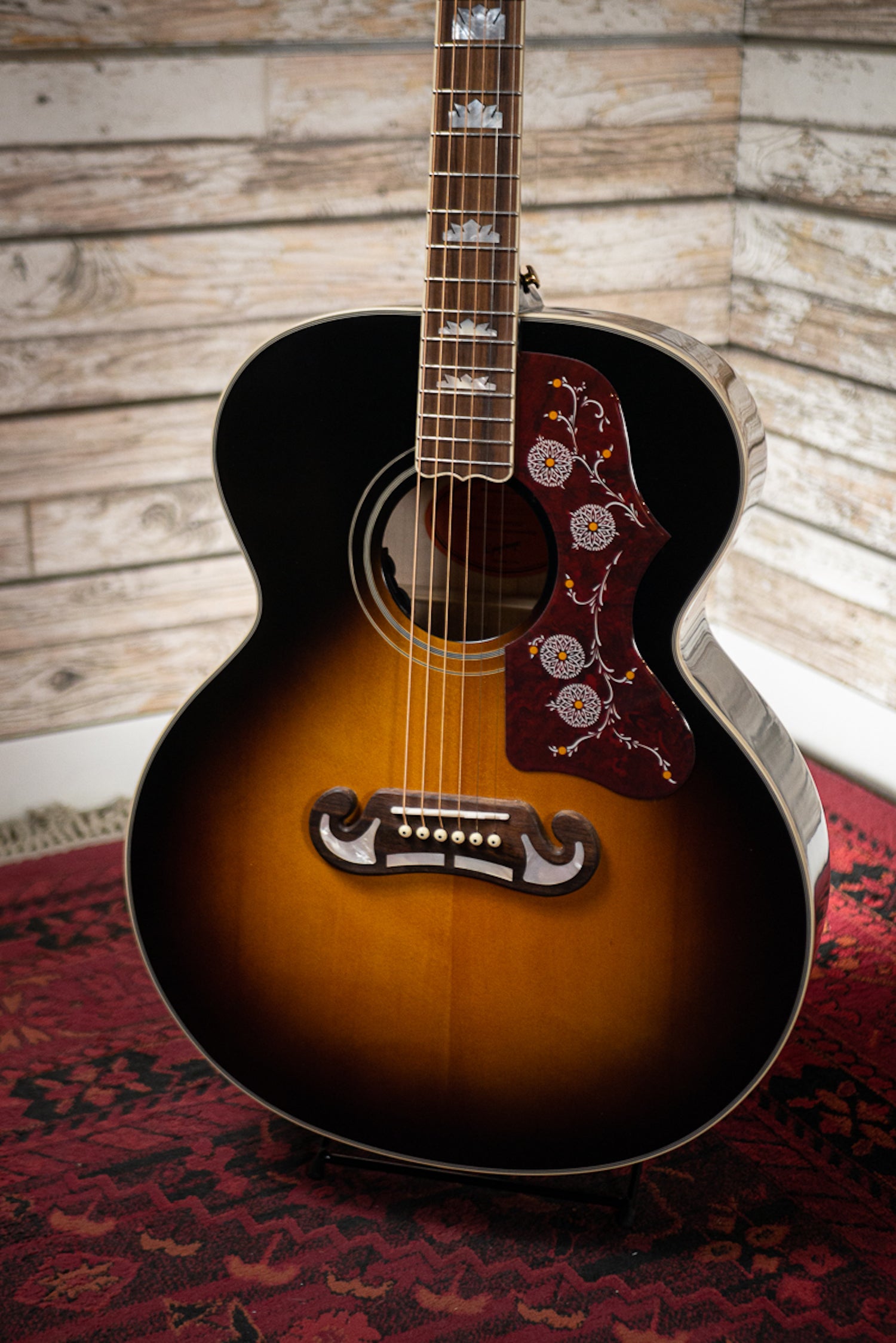 Epiphone Masterbilt J-200 Acoustic-Electric - Aged Vintage