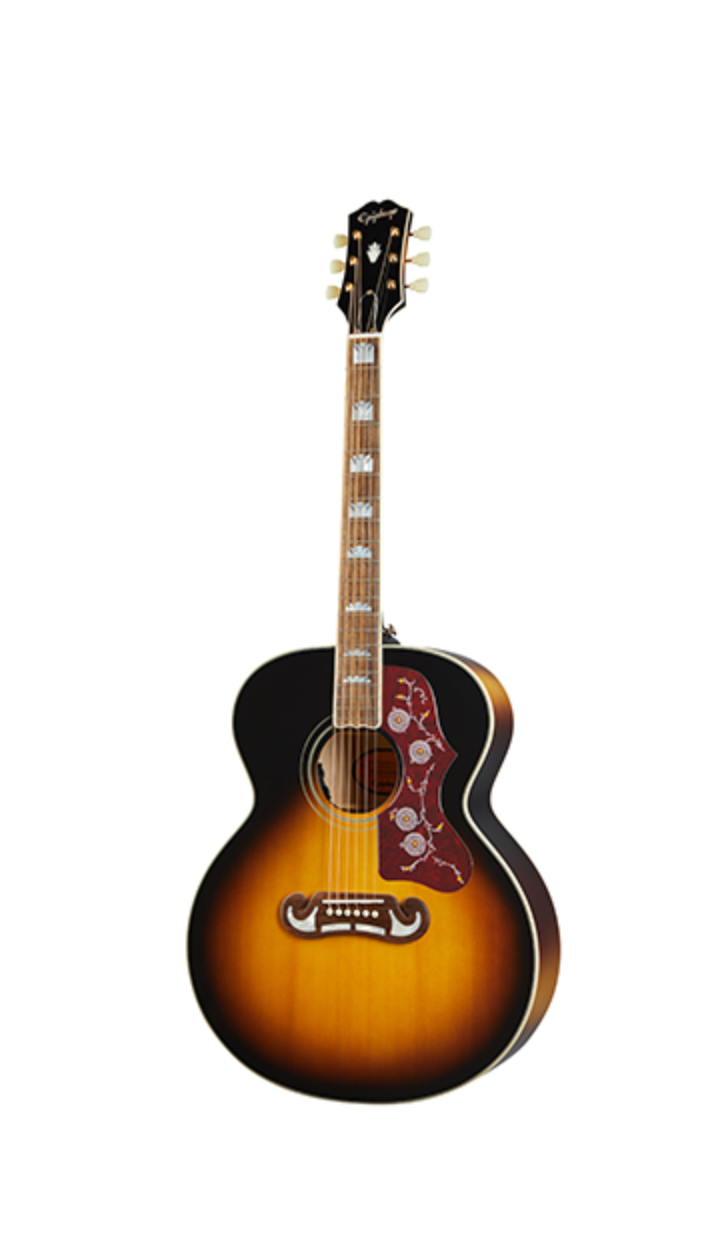 Epiphone Masterbilt J-200 Acoustic-Electric - Aged Vintage