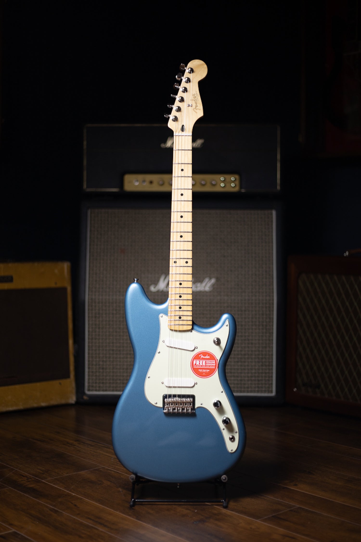 Fender Player Duo-Sonic Electric Guitar - Tidepool – Walt Grace