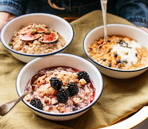 3 Autumn Porridge Recipes by Emma Hatcher