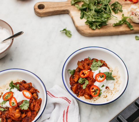 Smokey 3-Bean Chilli by Lizzie King