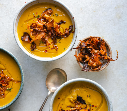 Roasted Carrot and Parsnip Soup by Emma Hatcher