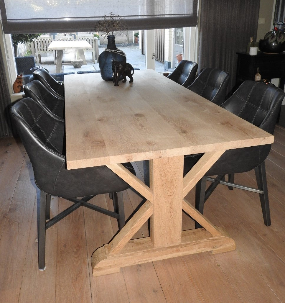 koppel Ham insect Eikenhouten Eettafel Dianne | Verkerke Living