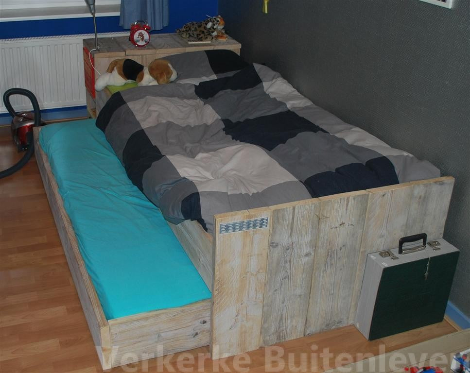 Verbazingwekkend Steigerhout bed Ton – Verkerke Living CS-73