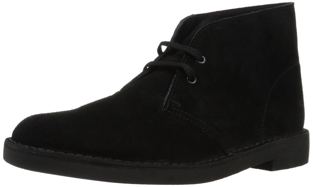 clarks men's bushacre 2 chukka boot black