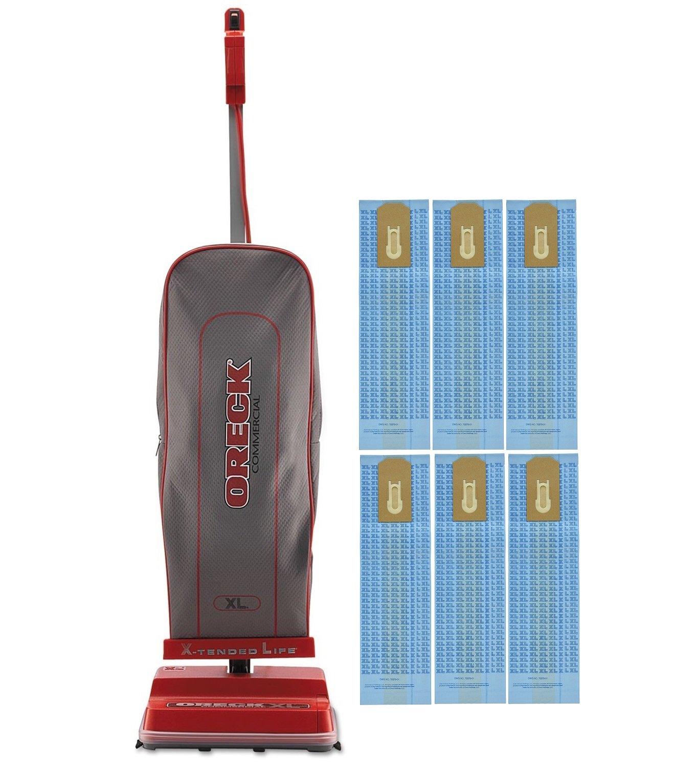 Photo 1 of ***PARTS ONLY*** Oreck Commercial U2000R-1 120 V Red/Gray Upright Vacuum Bundle with Genuine 6 Oreck Bags